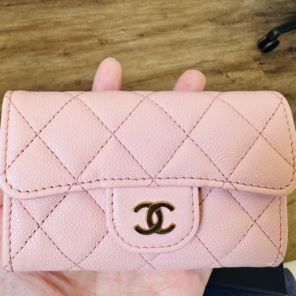 Chanel Sakura Pink Wallet